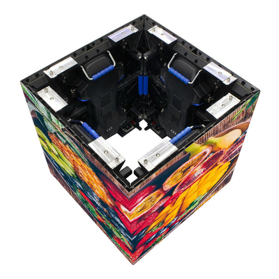 Le Roi d'intérieur Visionled d'écran de panneau d'affichage du cube P3 en haute résolution 384*384mm