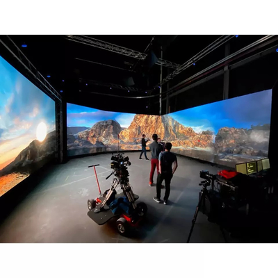 fond virtuel mené modulaire d'événement de studio de tir de film de l'affichage de mur 8k 3D Immersive