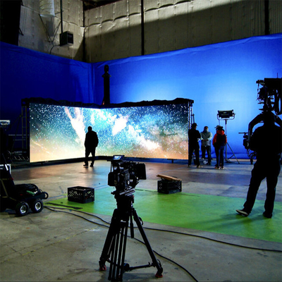 Écran virtuel 7680hz Hd P2.6 d'Immersive LED de mur de studio de film de production de Vfx Vp