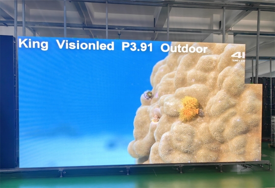 Événements de location du mur P3.91 LED du Roi Vision LED de panneau capacitif extérieur d'intérieur visuel d'écran