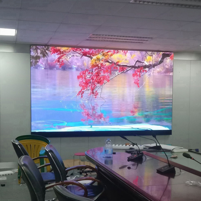 Salle de conférence de haute résolution de petite des pixels P1.25 4K 8K LED installation visuelle de mur