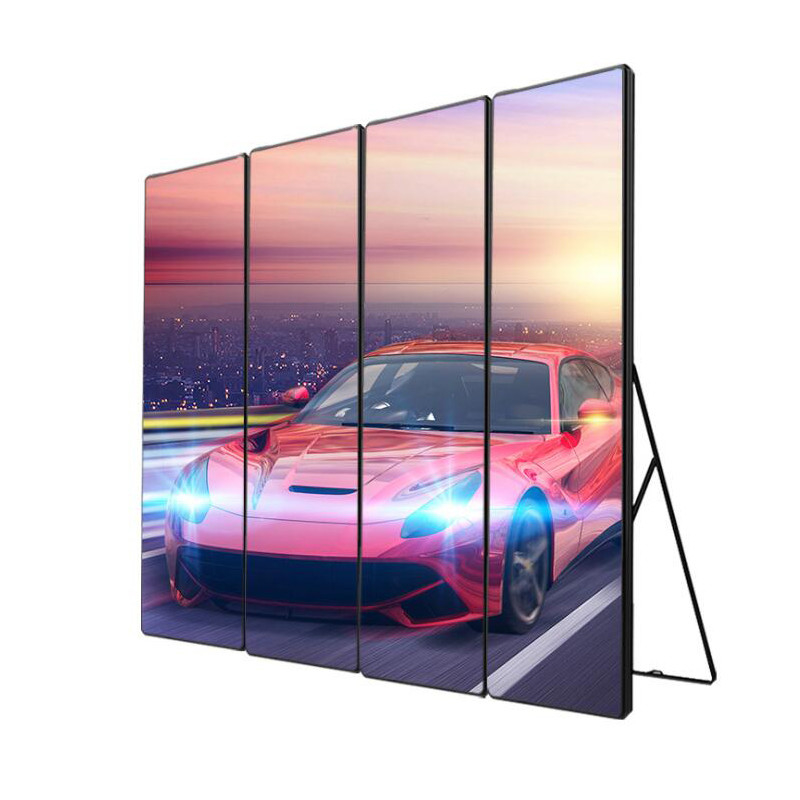 P1.8 / Mur visuel mené d'intérieur d'affiche du miroir P2.5 pour l'écran 1080P de publicité commerciale de magasin